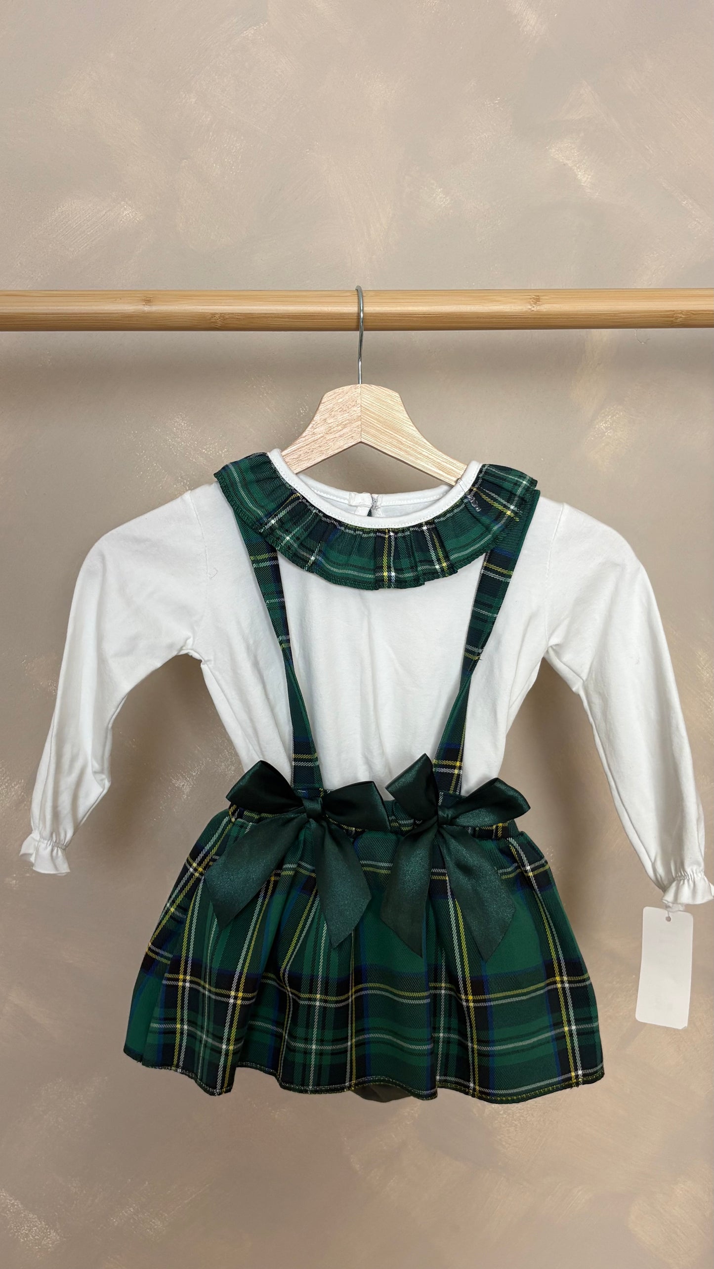 Green Tartan Two Piece