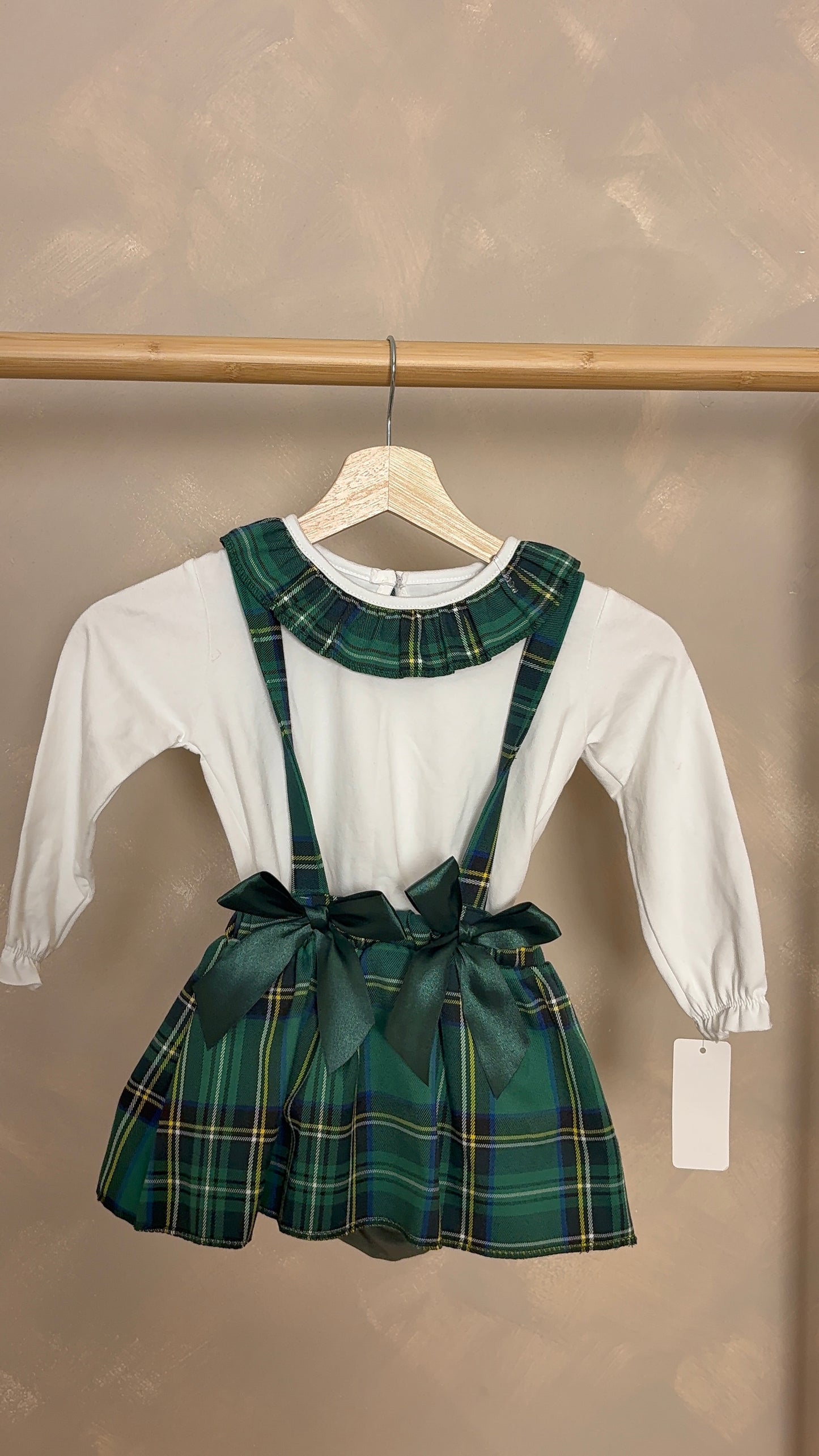 Green Tartan Two Piece