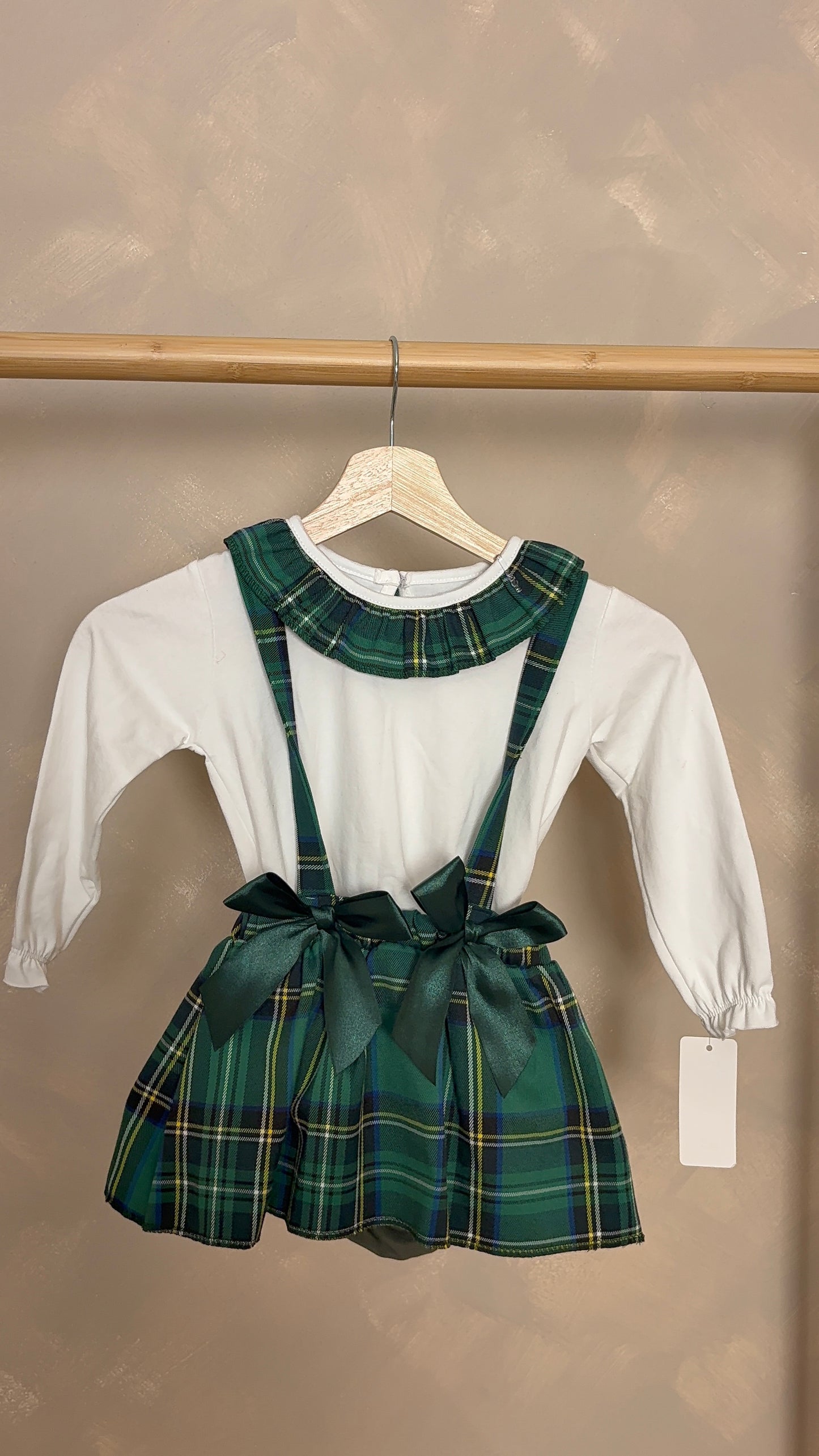 Green Tartan Two Piece