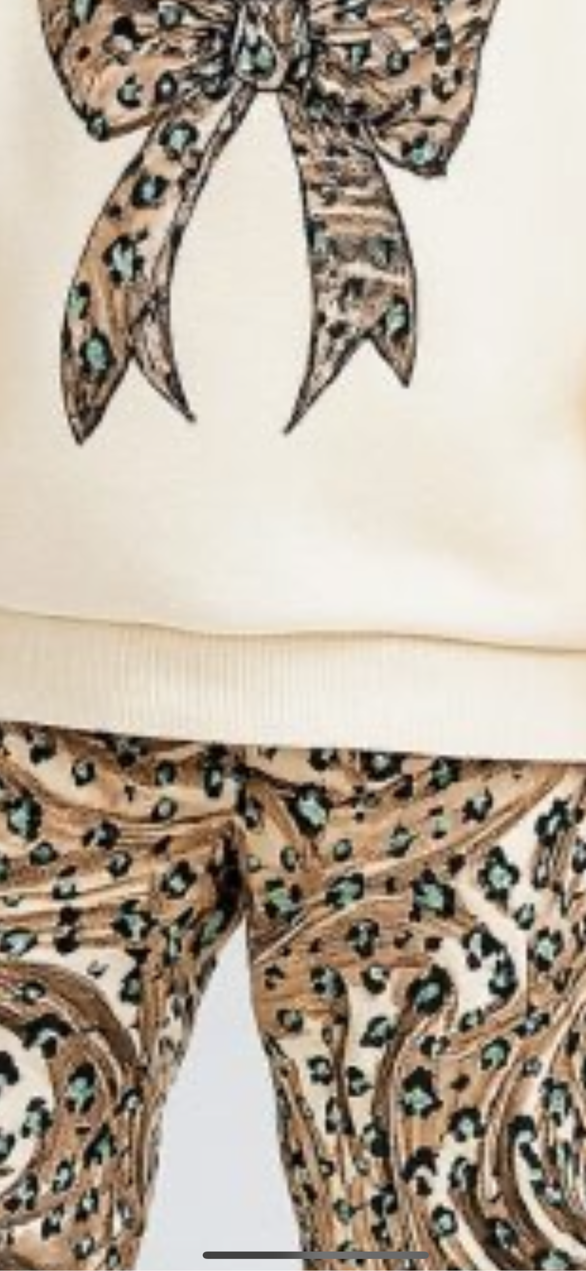 Girls Leopard Print Tracksuit