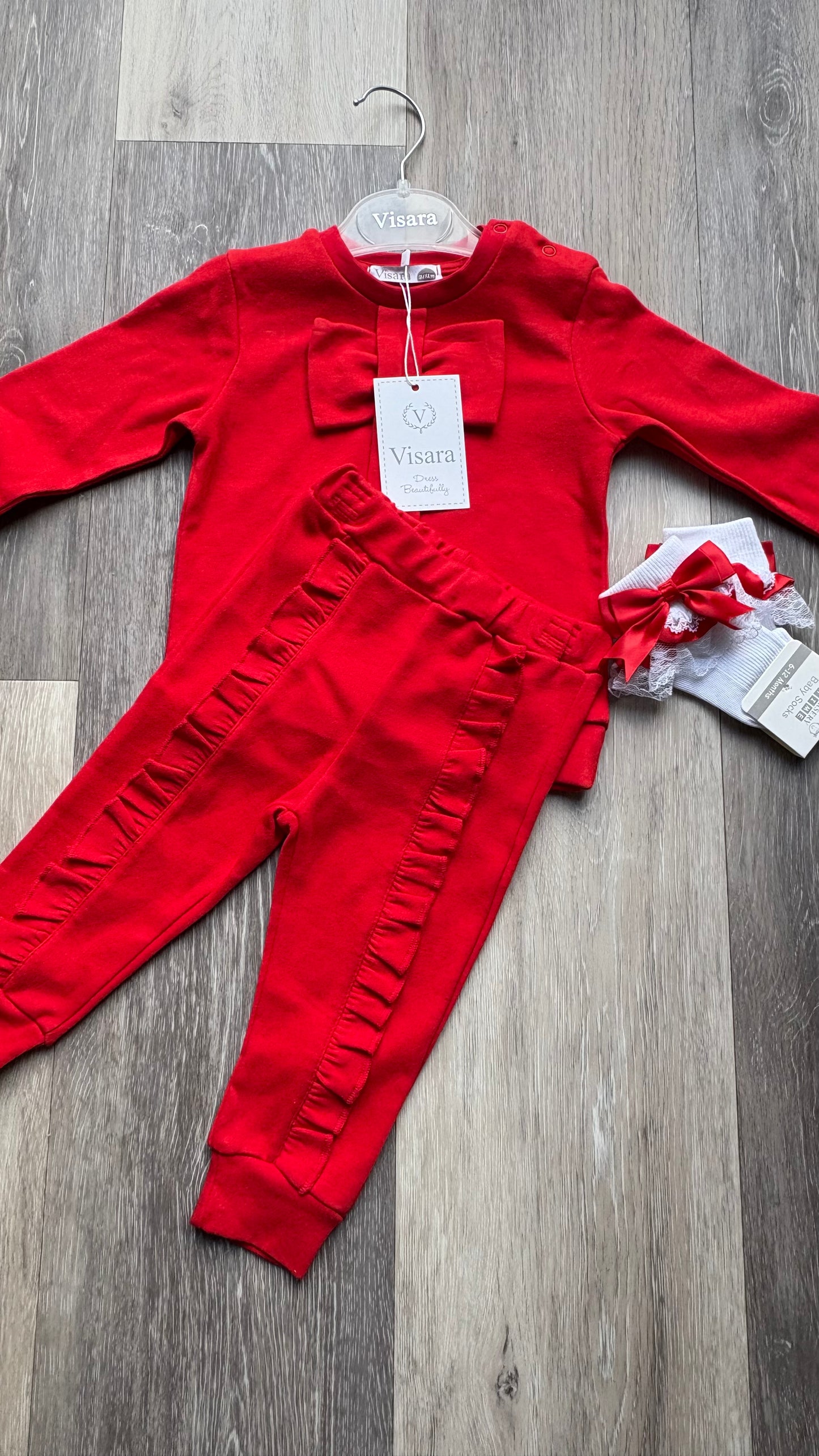 Crimson Bow Lounge Set