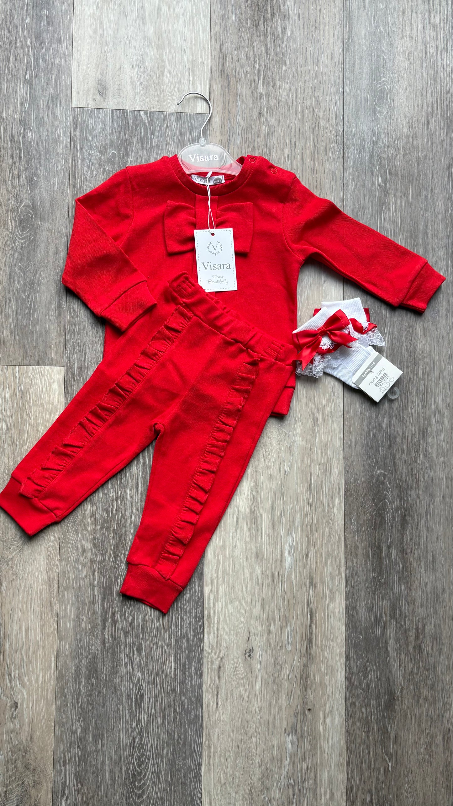 Crimson Bow Lounge Set